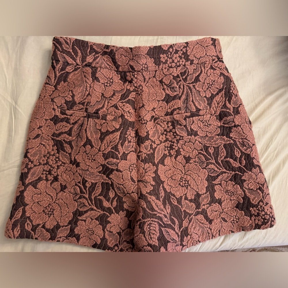 & OTHER STORIES Paris Atelier Jacquard Shorts Size 4 - Picture 7 of 7